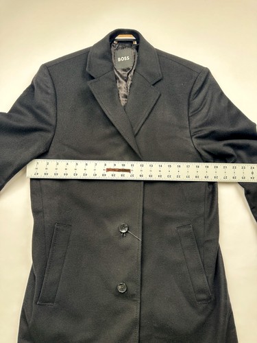 BOSS Men's Jared Wool & Cashmere Regular Fit Topcoat 40R US Large $745 - Picture 7 of 8
