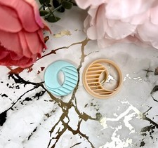 Clay cutters Circle 3| Ceramic tools| Earring making| Silver clay| Polymer clay