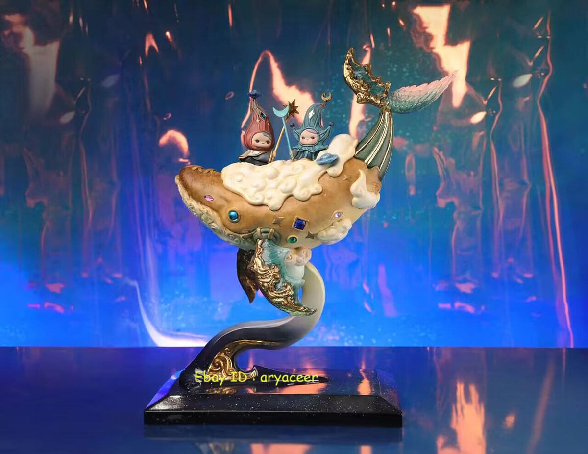 Mano/Manas ＆ Akishi Ueda ＆ Pucky Dream Whale Limited Statue In