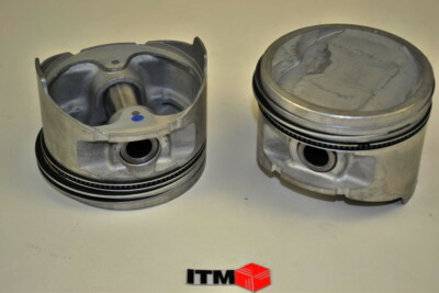 ITM RY6424-STD Set of 4 Engine Pistons W/Rings 