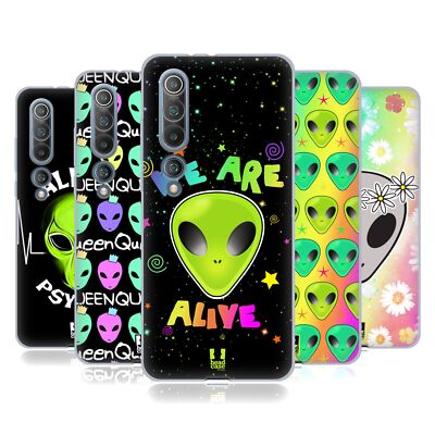 HEAD CASE DESIGNS ALIEN EMOJI SOFT GEL CASE FOR XIAOMI PHONES