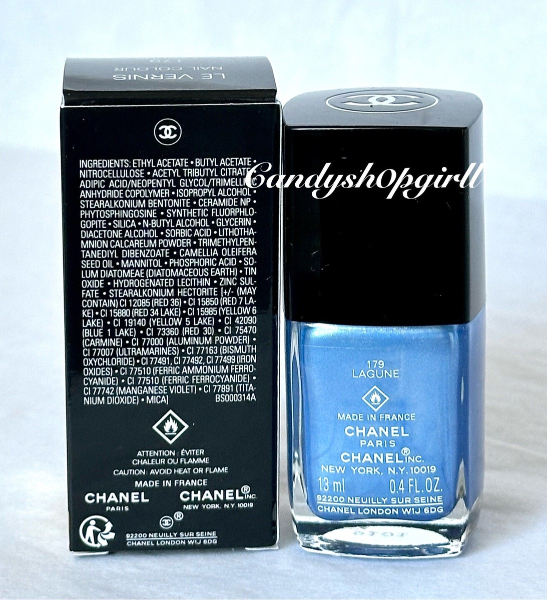 NEW Limited Edition CHANEL Le Vernis Nail Colour Nail Polish (179