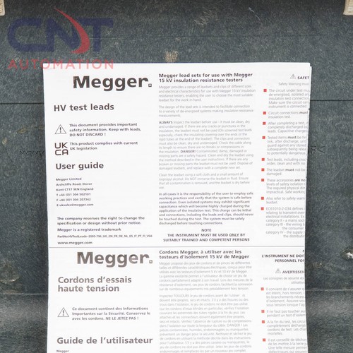 Megger MIT525 5 kV Diagnostic Insulation Resistance Tester 5000V 10TΩ CAT IV - Picture 9 of 22
