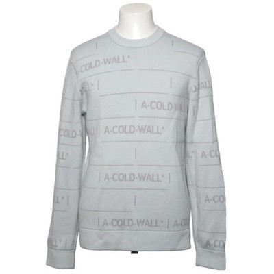 A-Cold-Wall*, Sweatshirt, Größe: M, Grün, Wolle, Print, Feinstrick, Herren #q8b