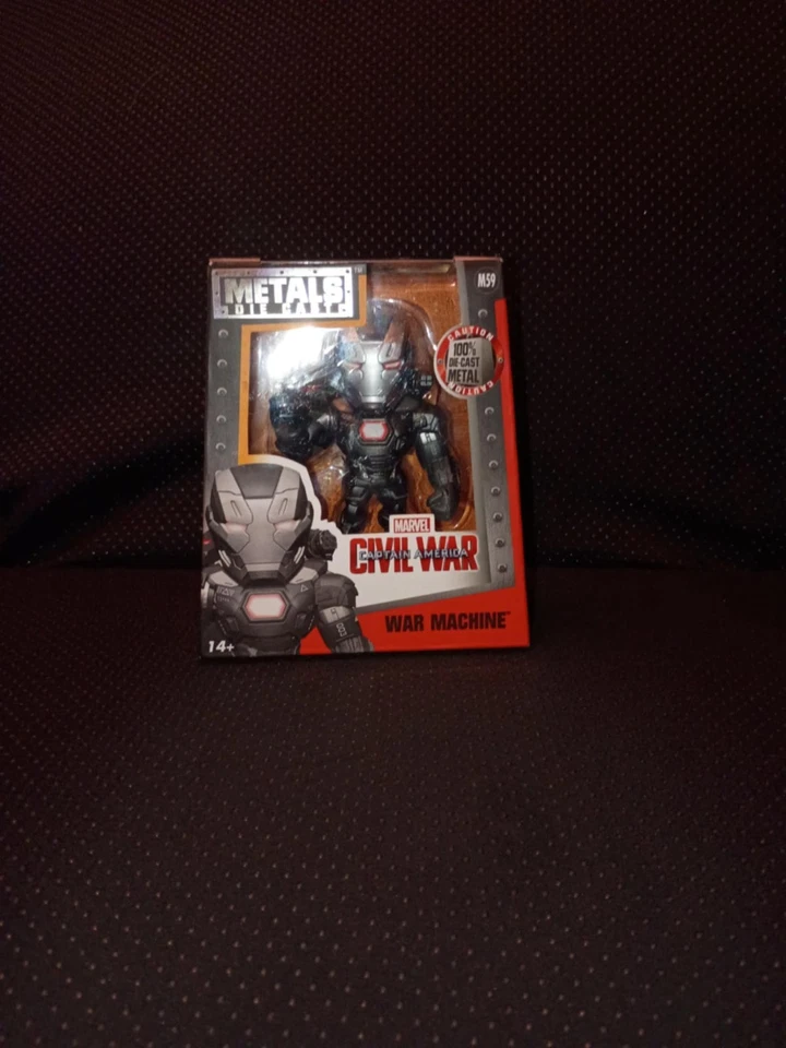 Metals Die Cast - Marvel Capitán América Civil War - Máquina de Guerra 100% metal fundido Foto 2 de 4
