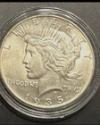 1935 Peace Silver Dollar  Looks EF  Better Date