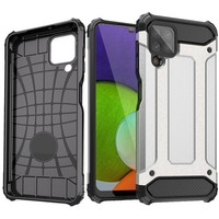 Hybrid Armor SchutzhüLle Samsung Galaxy A22 4G, Silber