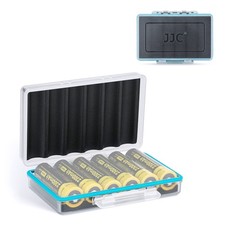 18650 Battery Case Holder, Storage Organizer for 6 x 18650 Batteries