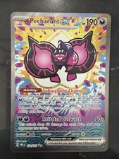 Pokemon TCG Pecharunt ex 163/131 SV Prismatic Evolutions SIR Full Art Holo - NM