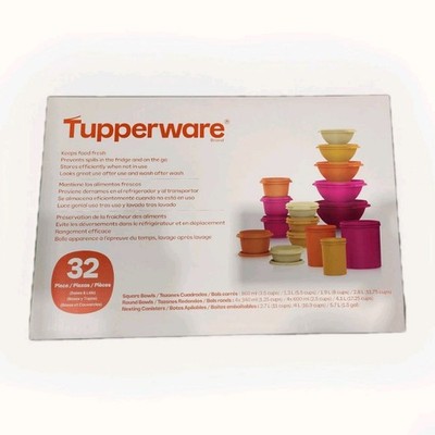 New Tupperware 32-piece Vintage Set! - New In Box Sealed