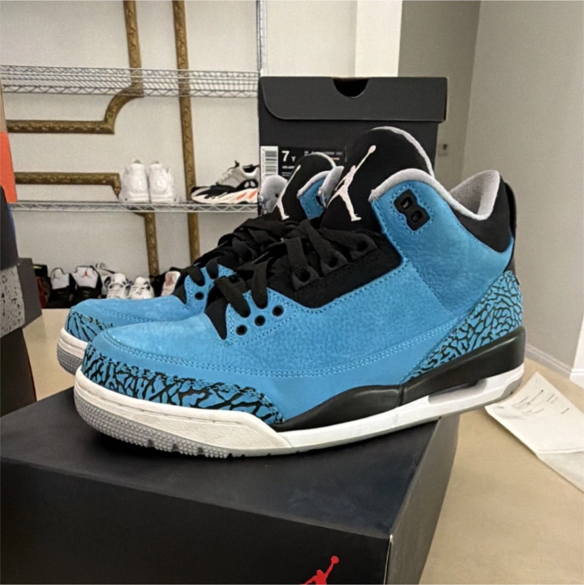 Jordan 3 Retro Powder Blue - огромный выбор по лучшим ценам | eBay
