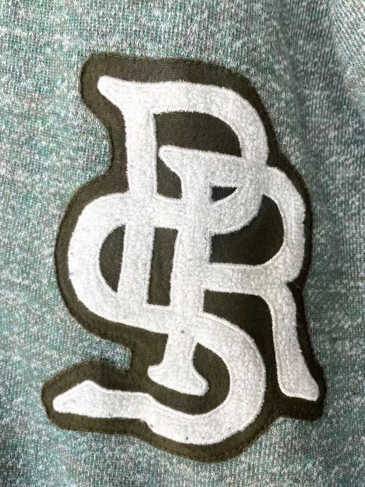 Pherrow's Varsity Chenille Letter Patch Knit Card… - image 3