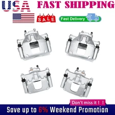 Disc Brake Calipers Fit For 08-17 Dodge Jeep Wrangler Nitro Front & Rear 4Pcs