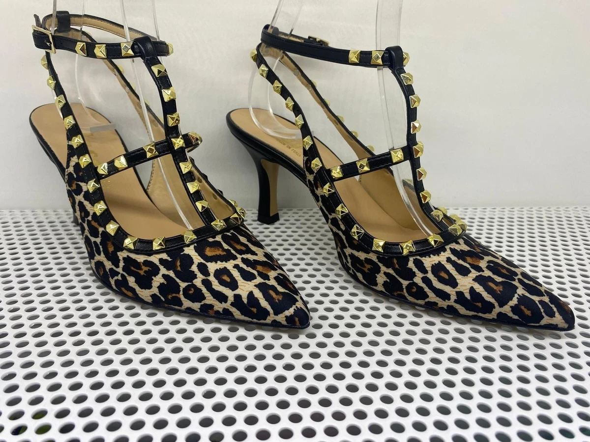 Tacco Alto Donna Leopardato – Scarpe Eleganti Con Punta, Taglia 39, Per Matrimoni E Feste, Stile Fashion