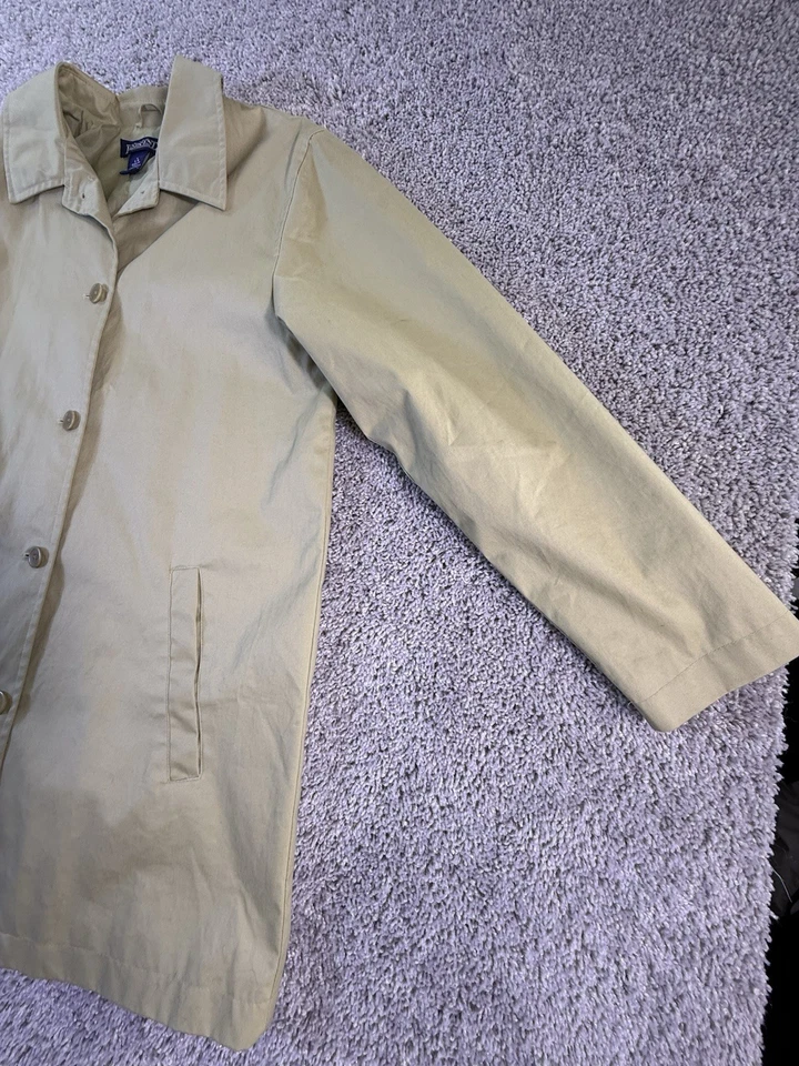 Women’s Lands’ End Light Weight Jacket Size Small 6-8 Green  - Image 3 of 4