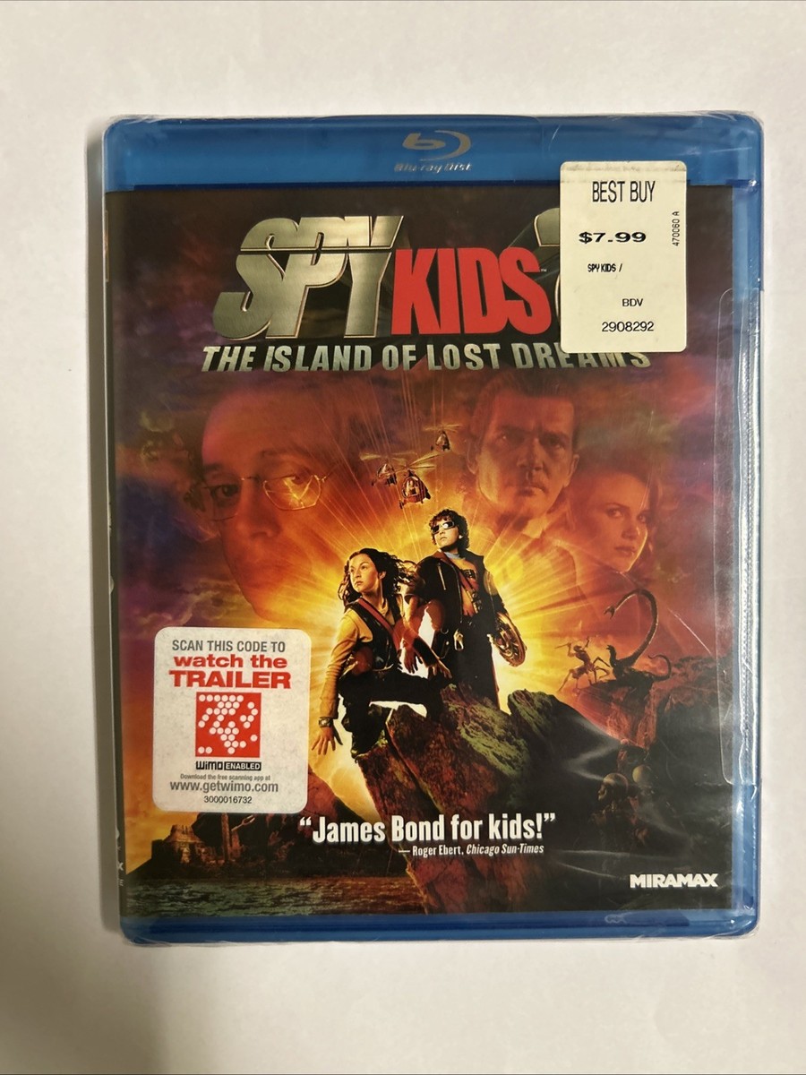 Spy Kids 2: Island of Lost Dreams (Blu-ray Disc) for sale online