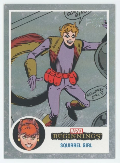 2022 Upper Deck Marvel Beginnings Flipped FX Squirrel Girl #FFX79 A34