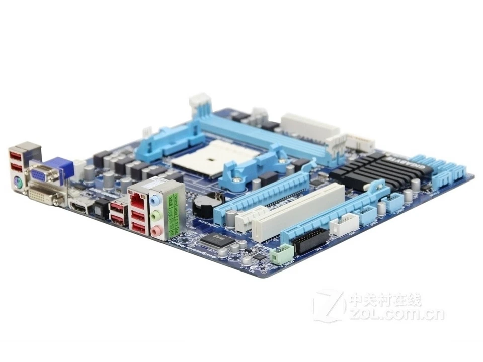 GIGABYTE GA-A55M-S2H AMD A55 DDR3 Socket FM1 Micro ATX Motherboard - Image 3 of 4