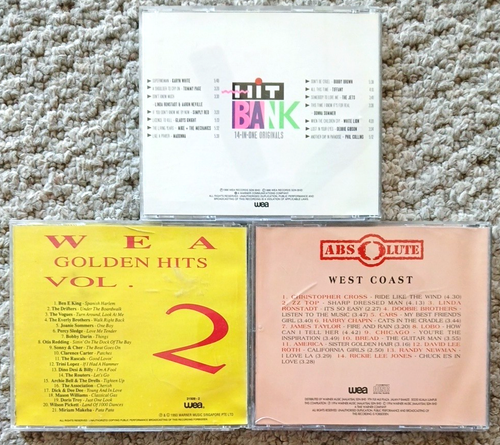3-CD Various Artists - Hit Bank, Absolute West Coast & Golden Hits 2  [3-CDs] - Photo 2/2