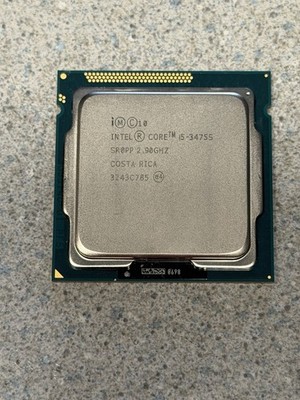 3rd Gen Intel Core i5 3475S LGA1155 CPU Processor SR0PP 2.9GHz Quad Core (USED)