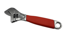 Snap-on Flank Drive Plus Adjustable Wrench 8 Fadh8c Red Cushioned Grip Handle