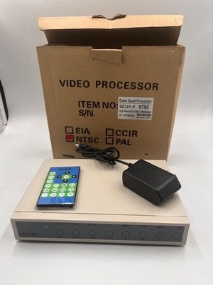 Video Processor Color Quad QC41-F NTSC New in Box