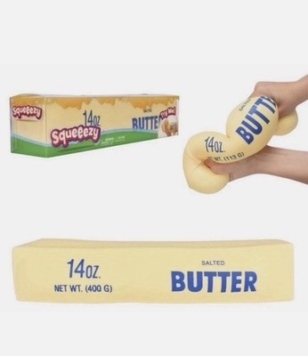 Sunny Days Squeezy Butter Viral Squishy Stress & Sensory Fidget Toy *On Hand*
