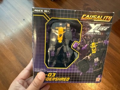 Transformer FansProject 2011 Crossfire Causality CA-03 THUNDERSHRED Insecticons