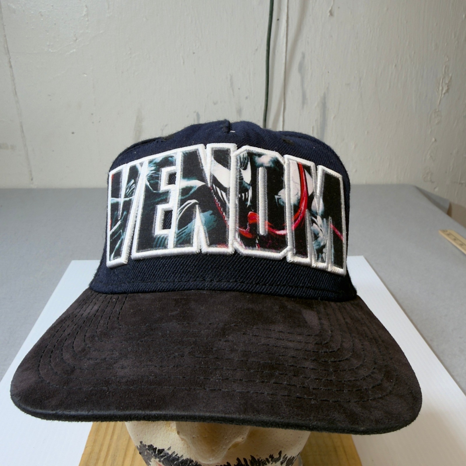 Marvel Venom Snapback Baseball Cap Adjustable Dar… - image 2