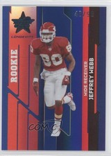 2006 Leaf Rookies & Stars Longevity Rookie Sapphire 40/99 Jeff Webb Jeffrey 0nr3