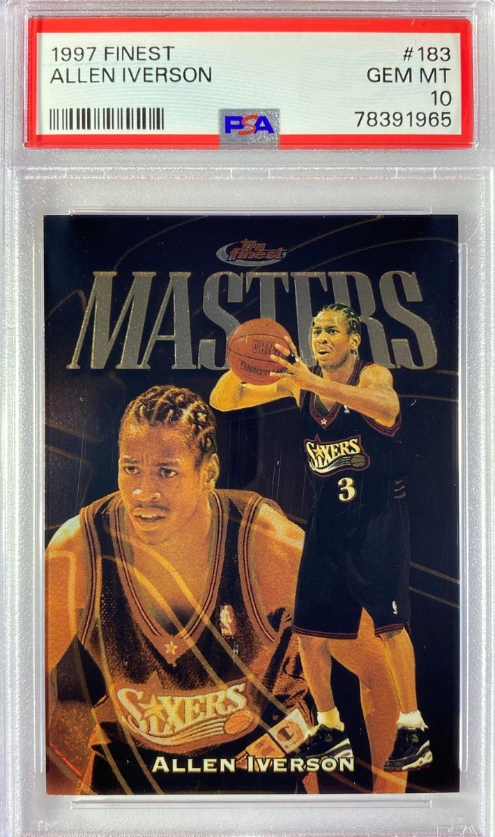 Allen Iverson 10 Graded Basketball Sports Trading Cards