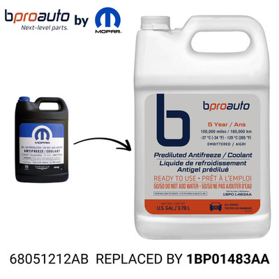 3.78L BPRO BY MOPAR FROSTSCHUTZ / KÜHLMITTEL FÜR DODGE CHRYSLER JEEP MS-9769G