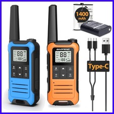 Walkie Talkies Long Range for Adults, Walkie Talkie Rechargeable FRS Radio Wa...