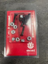 Element Skate ThriftWood Hardware Set Phillips 1" Black Skateboard New