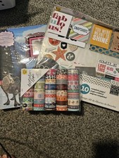 Scrapbook Lot Frozen Scrapbook, Decorative Tape, Pocket Pages New