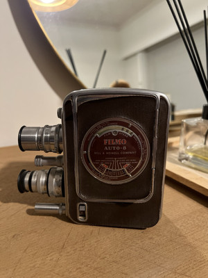 Vintage Bell & Howell Filmo Auto 8 Videokamera 1940er