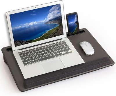 Lap Desk Home Office Lap Desk Portable Laptop Desk for Left Right - Handers w...