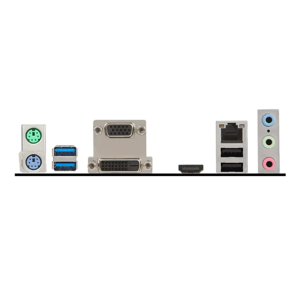 MSI H110M ECO: LGA 1151, M-ATX, DDR4, USB 3.0, SATA3, DVI-D, HDMI Gigabit LAN - Imagen 4 de 4