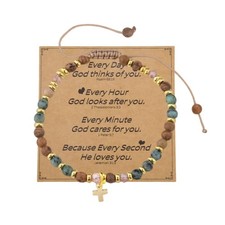 Inspirational Christian Gifts for Women Cross Bracelet for Women Religious Gifts