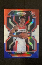 2021-22 Panini Prizm - Isaiah Todd #299 Red White & Blue Prizm (RC)