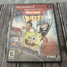 Nicktoons Unite (PlayStation 2, 2005) Greatest Hits-Complete-Tested 
