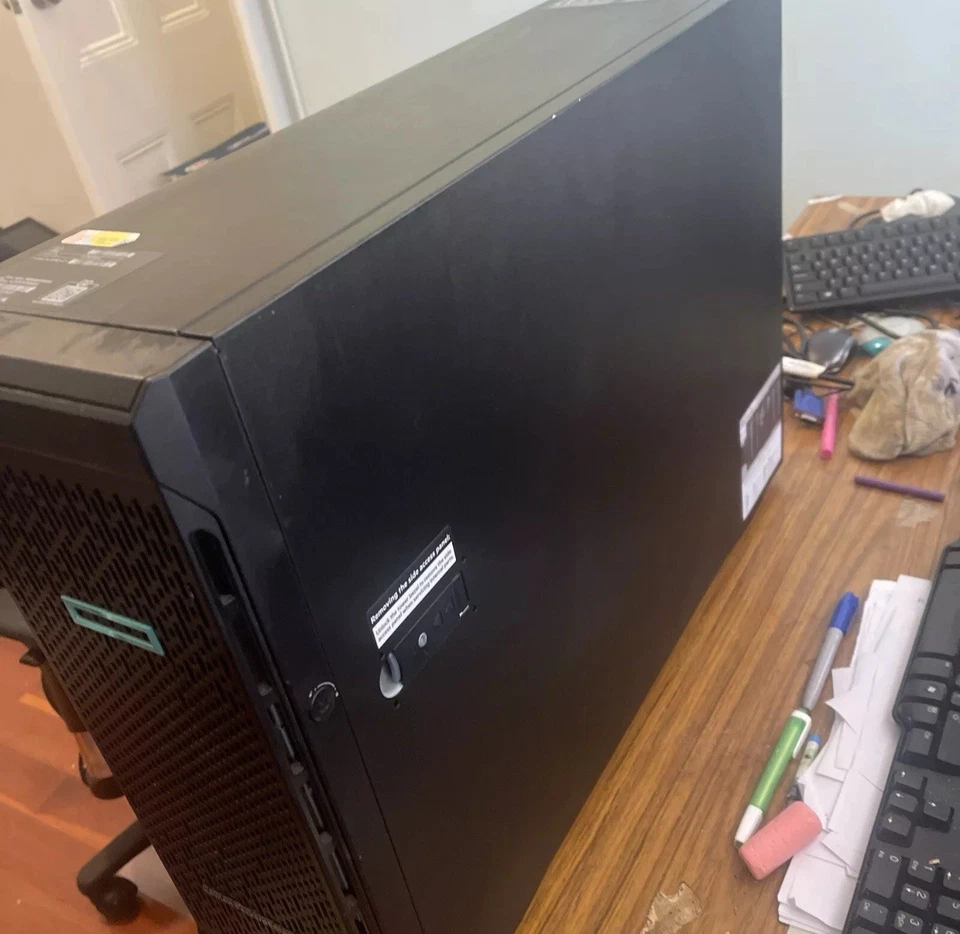 HP ProLiant TOWER SERVER ML350 Gen10 G10 XEON GOLD 6138 40CORE 256GB RAM 4x1.2TB - Image 2 of 4