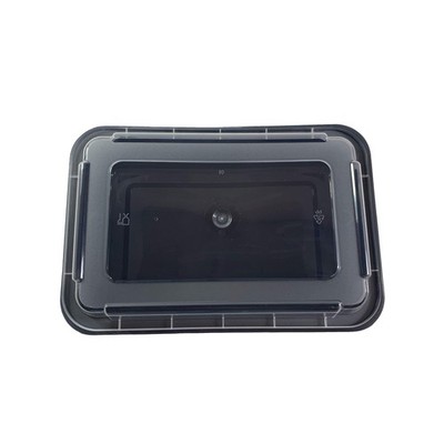 DHG PROFESSIONAL Rectangle Food Container Plastic BPA Multicolor 38oz Standard
