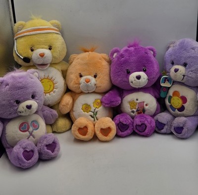 Care Bears 2000's 5 Bears Harmony, Surprise Friend Share Sunshine *Do Not Work *
