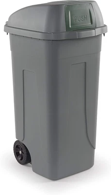 Cestino Appendibile Per Rifiuti Da Cucina Con Coperchio - 4L+8L Arancione - Pieghevole A Parete O Da Appoggio Sotto Lavello - 3