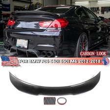 Carbon Fiber Rear Trunk Wing Spoiler For 2012-18 Bmw F06 640i 650i M6 Gran Coupe Carbon Fiber Rear Trunk Wing Spoiler For 2012-18 Bmw F06 640i 650i M6 Gran Coupe