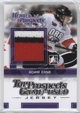 2013 ITG Heroes and Prospects Silver Jersey Montreal Card Show 1/1 Adam Erne 2a8