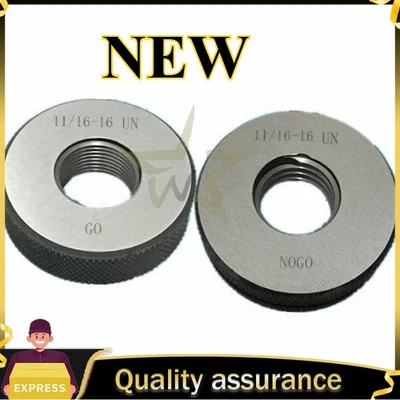 Thread Ring Gage 11/16-16 UN 2A GO NOGO 100% Calibrated Original Quality Goods