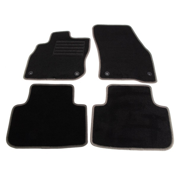 SchÖNek Veloursmatten Textilmatten FußMatten FüR Cupra Terramar KP1 4-Teilig-image