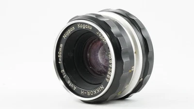 【Problème】Objectif Nikon NIKKOR-H Auto 50mm F/2 non Ai Prime du JAPON #873 - Photo 1/4